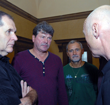 Na plzeňské radnici se potkaly házenkářské legendy