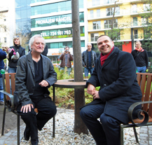 Plzeň už se také pyšní Lavičkou Václava Havla