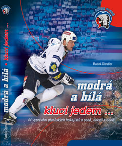 Kniha Modrá a bílá, kluci jedem