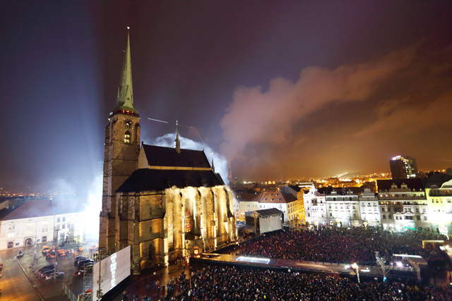 Velkolepé slavnostní zahájení (zdroj: www.plzen2015.cz)
