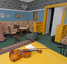 Město přispěje na obnovu vestavěné ložnice a historické koupelny od Adolfa Loose