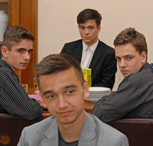 Florbalový tým 33. základní školy v Plzni navštívil radnici