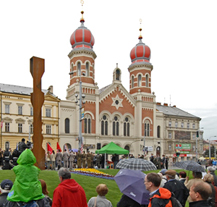 Hlavní vzpomínkový akt Slavností svobody bude u pomníku generála G. S. Pattona