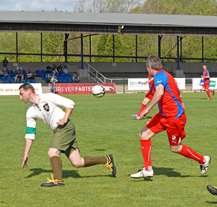 Zápas Viktorie a Američanů z května 1945 připomnělo unikátní utkání