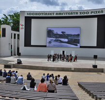 Lochotínský amfiteátr byl slavnostně otevřen