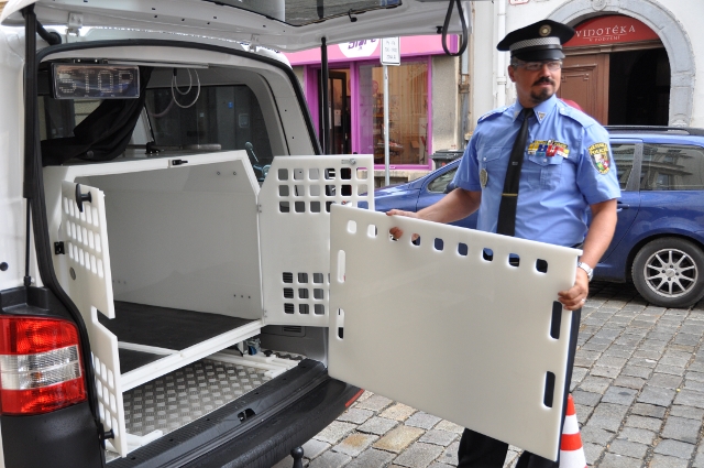 Odchytový vůz Městské policie Plzeň