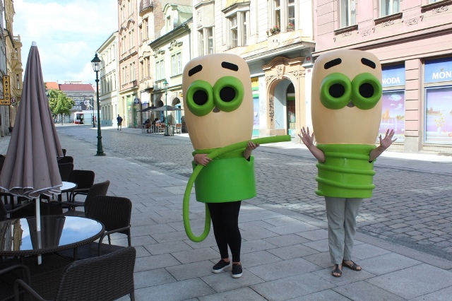 Maskoti DVT 2015 (zdroj: ZČU)