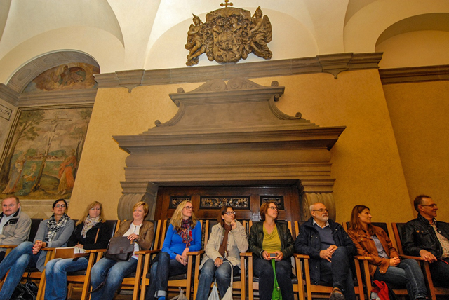 Delegace z Regensburgu na radnici