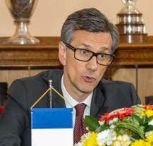 Velvyslanec Francie navštívil plzeňskou radnici