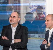 Uskutečnilo se tradiční setkání zástupců radnice a hokejového klubu