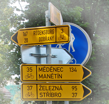 Čím méně čísel cyklotrasu označuje, tím je důležitější
