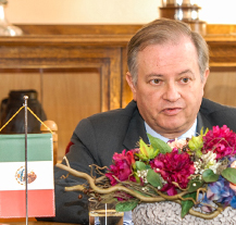 Plzeň navštívil velvyslanec Mexika, s primátorem jednali o spolupráci v kulturní i podnikatelské sféře