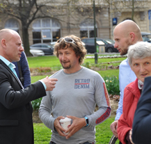 Snímky plzeňského rodáka Josefa Adlta zdobí Smetanovy sady