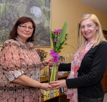 Ředitelka božkovské školy Hana Stýblová získala medaili od ministryně školství