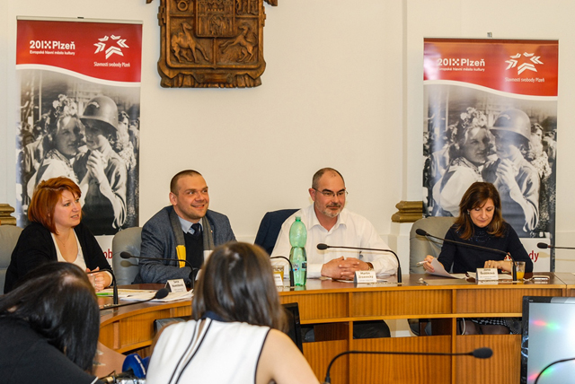 Foto z tiskové konferenec k programu Slavností svobody 2016