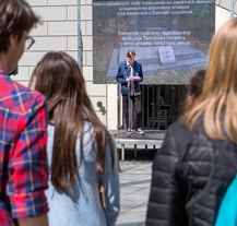 Nepřetržité čtení jmen obětí holocaustu zahájilo Slavnosti svobody v Plzni
