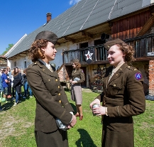 Dobové vojenské kempy dodávají Slavnostem svobody jedinečnou atmosféru