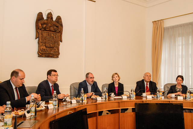 Plzeňskou radnici navštívili zástupci Bjelovarsko-bilogorské župy