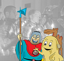 Novinkou Historického víkendu bude obří loutka Karla IV.