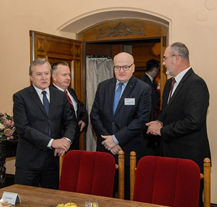 Primátor přijal ministry kultury a další zástupce V4, tématem byla i identita města