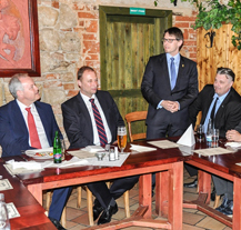 Projekty na podporu podnikání představil německým zástupcům ekonomický náměstek