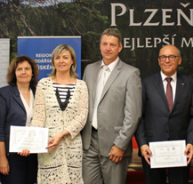 Plzeň získala cenu hejtmana za společenskou odpovědnost