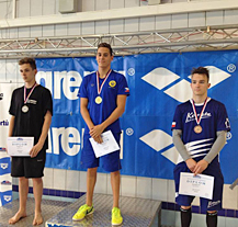 Plavci Slávia VŠ Plzeň úspěšně bojovali na mistrovství dorostu