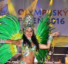 Zapálení ohně, brazilská show i ohňostroj otevřely Olympijský park Plzeň