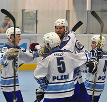 V pátek zažije Olympijský park Plzeň i předání poháru extraligovým hokejbalistům