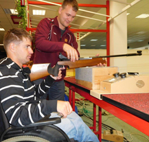 Handicapovaní sportovci poměřili své síly ve střeleckém víceboji
