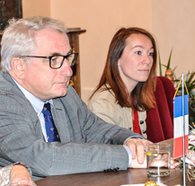 Primátor Zrzavecký přijal nového francouzského velvyslance
