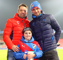 Vánočního setkání s FC Viktoria Plzeň se zúčastnil i primátor