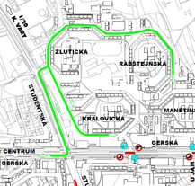 Dopravní omezení na Košutce vyžadují trpělivost řidičů