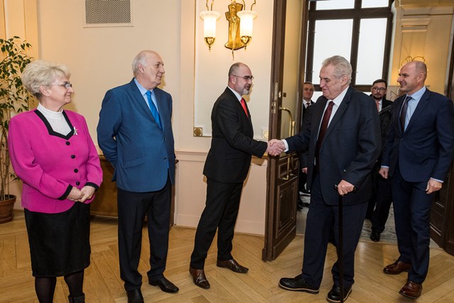 Primátor se setkal s prezidentem republiky