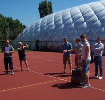 Bolevecká základní škola se dočká opravy nafukovací haly
