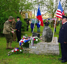 V Křimicích si připomněli oběti světových válek