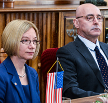 Primátor města přijal zástupce Belgie a Spojených států amerických