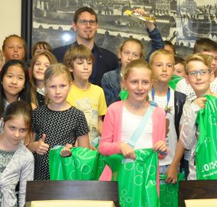 Žáci ze ZŠ Martina Luthera navštívili radnici