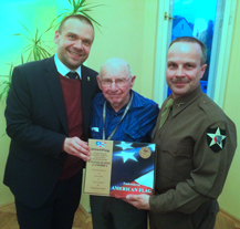 Muzeum generála Pattona vystaví americkou vlajku, která vlála na Kapitolu