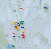 Už přes 300 lidí vyjádřilo barevným špendlíkem, jak se v Plzni cítí