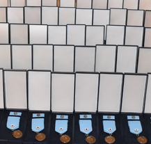 Zástupci města s Českým červeným křížem ocenili dárce krve