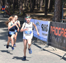 Velký bolevecký rybník hostí Triatlonový festival 2017