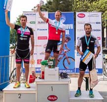 Triatlonový festival 2017 ovládla Brantlová a Kubíček