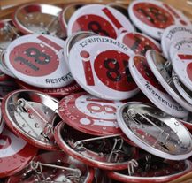 Ondřej Bank v Plzni podpořil kampaň Respektuj 18