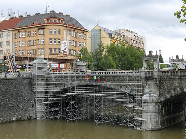 Wilsonův most přes řeku Radbuzu