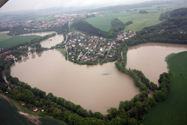 Ilustrační fotografie - povodně