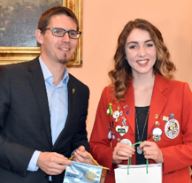 Náměstek primátora Pavel Kotas přijal zahraniční studenty