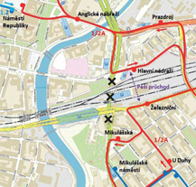 Stavba u nádraží přinese výluku tramvají