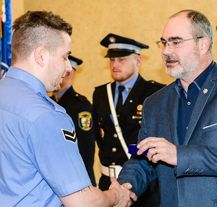 Primátor města ocenil přes šest desítek strážníků Městské policie Plzeň