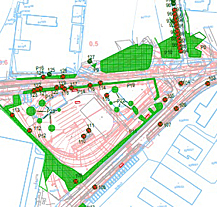 Plzeň připravuje tramvajovou trať na Borská pole, začne s kácením
